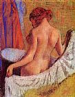 Edgar Degas After the Bath VIII painting